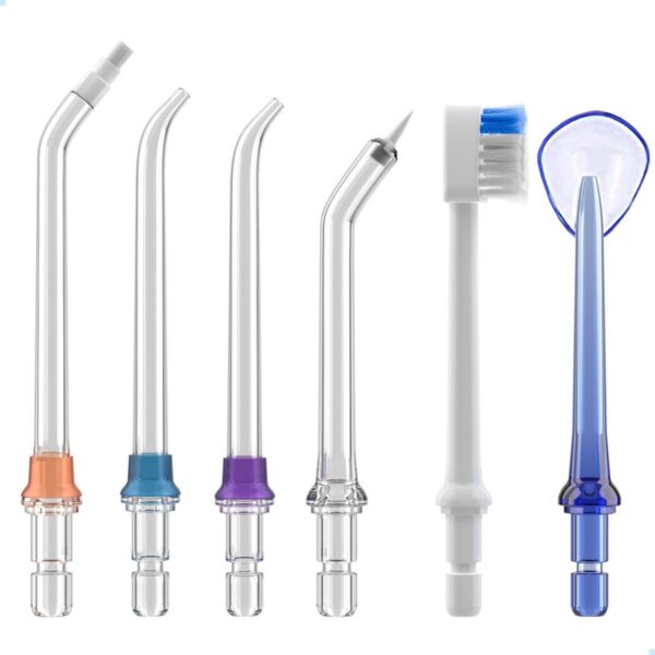 Waterflosser foto opzetstukjes